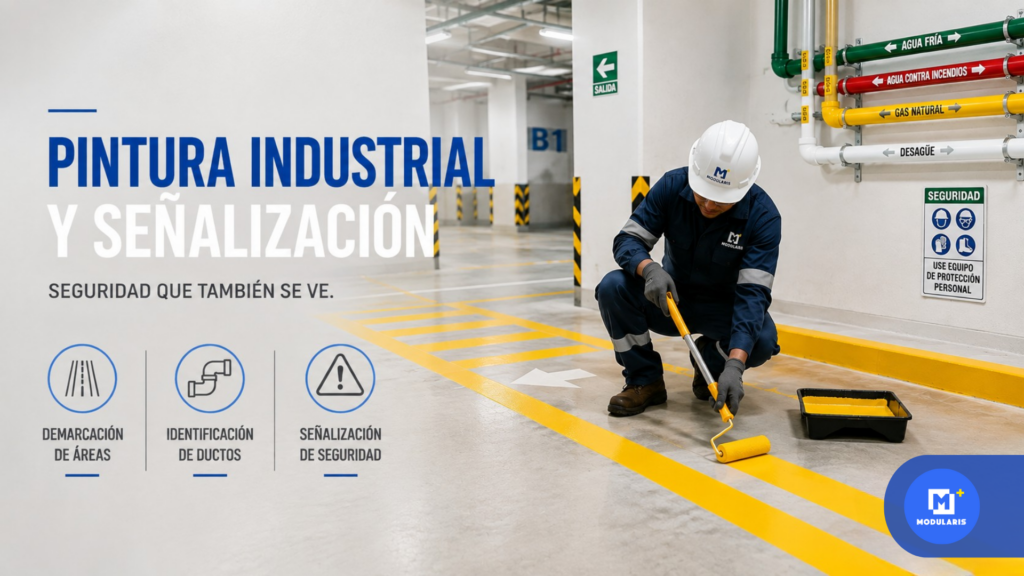 Pintura industrial y señalización